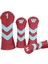 4x Yedek Golf Baş Örtüsü 460CC Fairway Wood Hibrit Baş Örtüsü Set Kırmızı (Yurt Dışından) 1