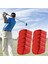 Golf Demir Kafa Kapakları Set Pratik Koruyucu Taşınabilir Pu Seyahat Kırmızı Büyük (Yurt Dışından) 3