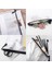 18PCS Mesh Zipper Pouch Document Bag,8 Asorted Size, Water-Proof Plastic Zip Dosya Dizinleri, Ofis Için Çok Amaçlı, Ev (Yurt Dışından) 4