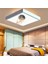 Dolunay Tasarım-Modern AVIZE-60 x 60 Ledli-Tavan AVIZE--54WATT-TAVANA Yapışık Lamba-Yatak Odası Avize 1