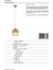 Avonnı AV-60193-1KRM Krem Boyalı Modern Avize E27 Metal Cam 15 cm 4