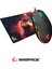 SMX-R63 RGB Oyuncu Mouse BygameX 25x35cm Mousepad 2li Set 1