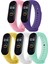 Xiaomi Mi Band 3 ve Mi Band 4 Uyumlu Yüksek Kalite Silikon Kordon Seti 1