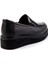 Siyah Siyah Yılan Hakiki Deri Kadın Loafer Ayakkabı K01466030003 4