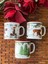 Christmas Whıte 10CM Kupa 3'lü 2