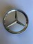 Mercedes-Benz Jant Göbeği 70MM-75MM (Gri Zemin - Nikelaj Arma) Yeni Model 1