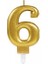 6 Rakam Mum Gold Renk 1