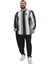 Oversize Çizgili Sweatshirt Bgsm 4742 4