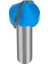 Ahşap Freze Bıçağı 09-25020012V90 Kavisli V-Yivli 90 Derece Freze Ucu Sap 12 mm 3