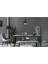Acera Siyah Avize Tekli Modern Dekoratif Sarkıt Lamba Resatoran Showroom Fitness Ana Okulu Ev 4