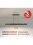 Lineer 80CM ( Siyah Kasa, Beyaz Işık) Ledli Sarkıt Modern LED Avize, Salon, Mutfak, Lineer Avize 2