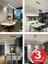 Lineer 80CM ( Siyah Kasa, Beyaz Işık) Ledli Sarkıt Modern LED Avize, Salon, Mutfak, Lineer Avize 5