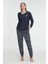 Uzun Kol Sweatshirt Pantolon Pijama Takımı 1