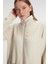 Fermuarlı Uzun Kol Sweatshirt Pantolon Takım Viskon ve Pamuklu Pijama Takımı 5