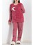 Battal Polar Pijama Takımı Fuşya - 19199.1048. 2