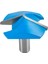 Ahşap Freze Bıçağı 09-50018412V120 Kavisli V-Yivli 120 Derece Freze Ucu Sap 12 mm 1