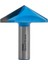Ahşap Freze Bıçağı 09-50018412V120 Kavisli V-Yivli 120 Derece Freze Ucu Sap 12 mm 2