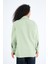 Kadın Cepli Oversize Gabardin Gömlek Ceket 5