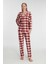 Pamuklu Uzun Kol Gömlek ve Pantolon Pijama Takım 1