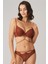Kadın Balenli Destekli Dolgulu Göbek Detaylı Dantelli Sütyen ve Slip Takım (4832) 1