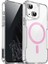 Iphone 14 Plus Kılıf T-Max Magsafe Renkli Sert Mika Alp + Ekran Koruyucu 1