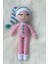 Amigurumi Organik Sevimli Uykucu Bebek 1
