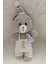 Amigurumi Organik, Elemeği Yastıklı Örgü Oyuncak Ayıcık 1