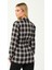 Hamile Uzun Kollu Düğmeli Ekose Gömlek Siyah 5