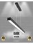 Lineer 120cm (Siyah Kasa, Beyaz Işık) Ledli Modern Sarkıt Linear LED Avize Salon Mutfak Oturma Odası Yatak Odası Antre Hol Ofis LED 1