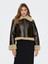 Onlverona Faux Bonded Jacket Kahverengi Kadın Deri Mont 15322434 2