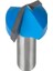 Ahşap Freze Bıçağı 09-19015808V90 Kavisli V-Yivli 90 Derece Freze Ucu Sap 8 mm 1