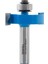 Ahşap Freze Bıçağı 11B-35010008 Rulmanlı Cam Yeri Açma İki Kanatlı Freze Ucu Sap 8 mm 2