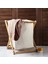 Ahşap Ayaklı Katlanır Çamaşır Sepeti 40 x 34 cm Mini Boy 3