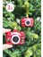 2li Fotoğraf Makinası Şeklinde Yılbaşı Ağaç Süsü 4lü Paket Fotoğraf Makinesi Lüks Çam Ağacı Süsü 2li Paket 3