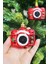 2li Fotoğraf Makinası Şeklinde Yılbaşı Ağaç Süsü 4lü Paket Fotoğraf Makinesi Lüks Çam Ağacı Süsü 2li Paket 4