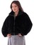 Kadın Dik Yaka Peluş Ceket - 15327330 1