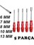 Populermarketim - 5 Adet Lokma Anahtar Tornavida 6/7/8/10/13/mm Metal Altıgen 1