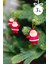 Neol Baba Yılbaşı Ağacı Süsleri 3lü 5 Cm Noel Baba Çam Ağacı Süsü Kırmızı 3lü Paket 1