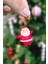 Neol Baba Yılbaşı Ağacı Süsleri 3lü 5 Cm Noel Baba Çam Ağacı Süsü Kırmızı 3lü Paket 3