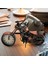 Populermarketim - Metal Motosiklet Saat 2