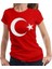 Unisex Kırmızı Türk Bayraklı Kısa Kol T-Shirt 2