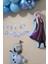 Frozen Elsa Tema Doğum Günü Balon Süsleme Seti Karlar Ülkesi Tema Doğum Günü Süsleri Büyük Set Paketi 4