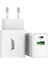 Buff BL60-ST Type-C To Lightning 20W Seyahat Şarj Seti 2