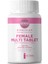 Kadınlar için Female Multi Vitamin Tablet - Hidrolize Kolajen, Koenzim Q10, D- Biotin, Taurin, Resveratrol, Turna Yemişi, Folik Asit Vitaminler ve Mineraller İçeren Takviye Edici Gıda” 1