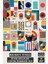Bauhaus Aesthetic Kolaj Poster Seti - 10CM*15CM - 30 Adet Poster - Yapışkan Hediyeli 1