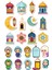 Ramazan Ayı Temalı Sticker Seti - Defter Cam Duvar Süsleri Süslemeleri - 4 Sayfa A5 Boyut, 75+ Adet 3