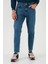 Streç Pamuklu Slim Fit Normal Bel Boru Paça Jeans Erkek Kot Pantolon 5900S281MILANO 1