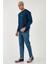 Streç Pamuklu Slim Fit Normal Bel Boru Paça Jeans Erkek Kot Pantolon 5900S281MILANO 2