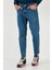Streç Pamuklu Slim Fit Normal Bel Boru Paça Jeans Erkek Kot Pantolon 5900S281MILANO 4