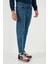 Streç Pamuklu Slim Fit Normal Bel Boru Paça Jeans Erkek Kot Pantolon 5900S281MILANO 5